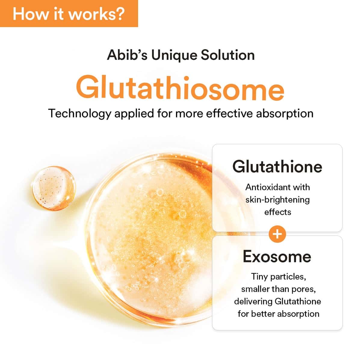 ABIB Glutathiosome Dark Spot Serum Vita Drop 50ml - BelluBeauty