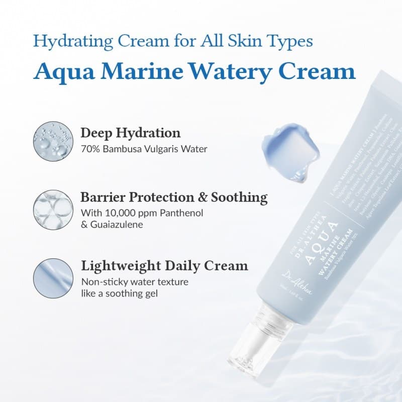 DR. ALTHEA Aqua Marine Watery Cream 50ml - BelluBeauty