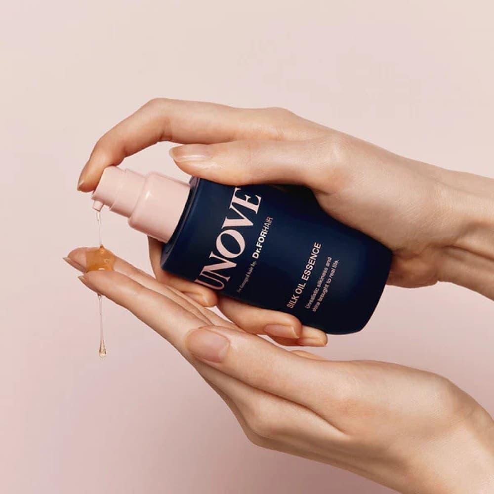 DR.FORHAIR UNOVE Silk Oil Essence Warm Petals 70ml - bellubeauty