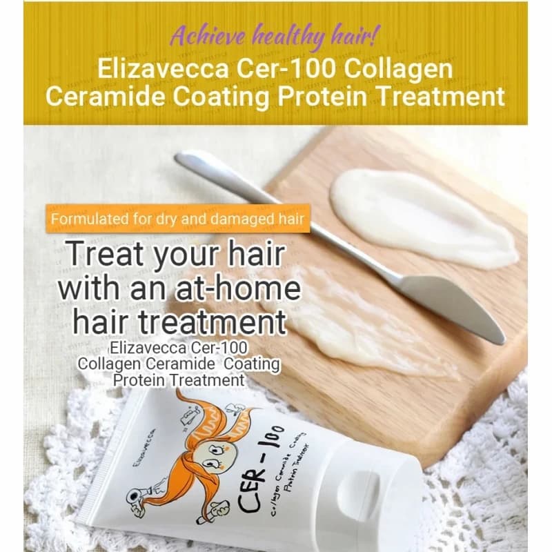 ELIZAVECCA Milky Piggy Collagen Ceramide Coating Protein Treatment 100ml - bellubeauty