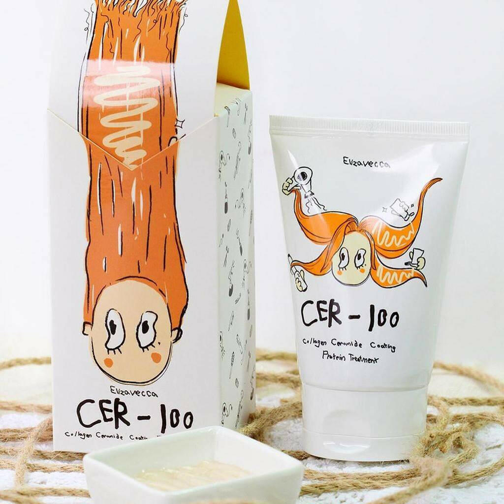 ELIZAVECCA Milky Piggy Collagen Ceramide Coating Protein Treatment 100ml - bellubeauty