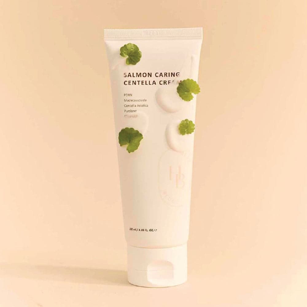 HEVEBLUE Salmon Caring Centella Cream 100ml - bellubeauty
