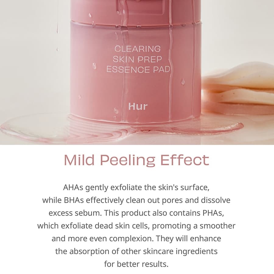 HOUSE OF HUR Clearing Skin Prep Essence Pad 70pcs - BelluBeauty