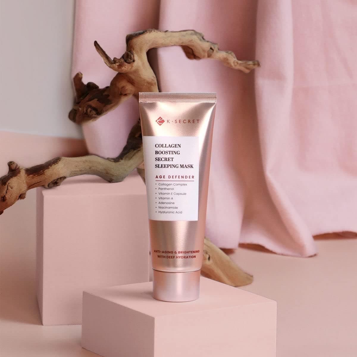 KSECRET Collagen Boosting Secret Sleeping Mask 60ml - bellubeauty