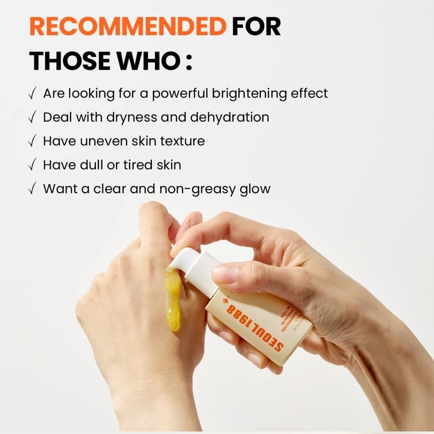 KSECRET Seoul 1988 Glow Serum Niacinamide 15% + Yuja 30ml - bellubeauty