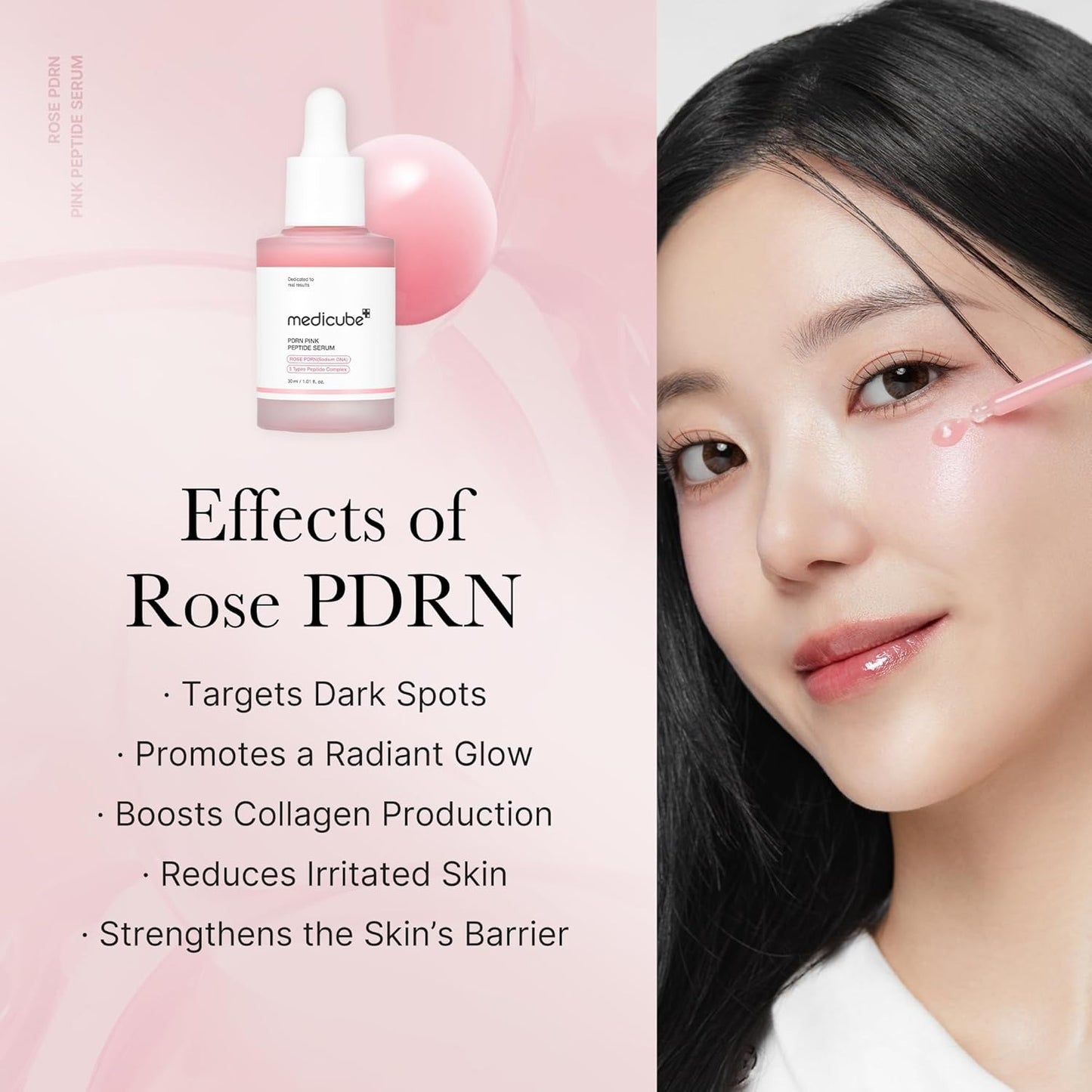 MEDICUBE Collagen PDRN Pink Peptide Serum 30ml