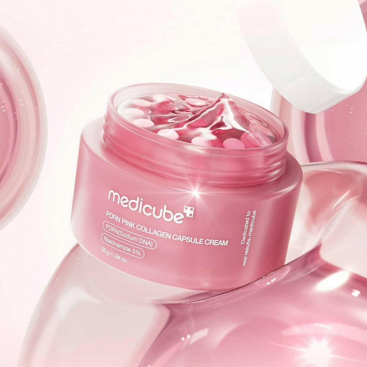 MEDICUBE PDRN Pink Capsule Cream 55g - bellubeauty