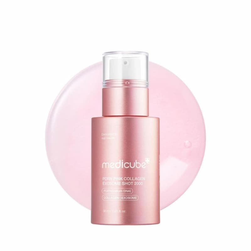MEDICUBE PDRN Pink Collagen Exosome Shot Serum 2000 30ml - bellubeauty