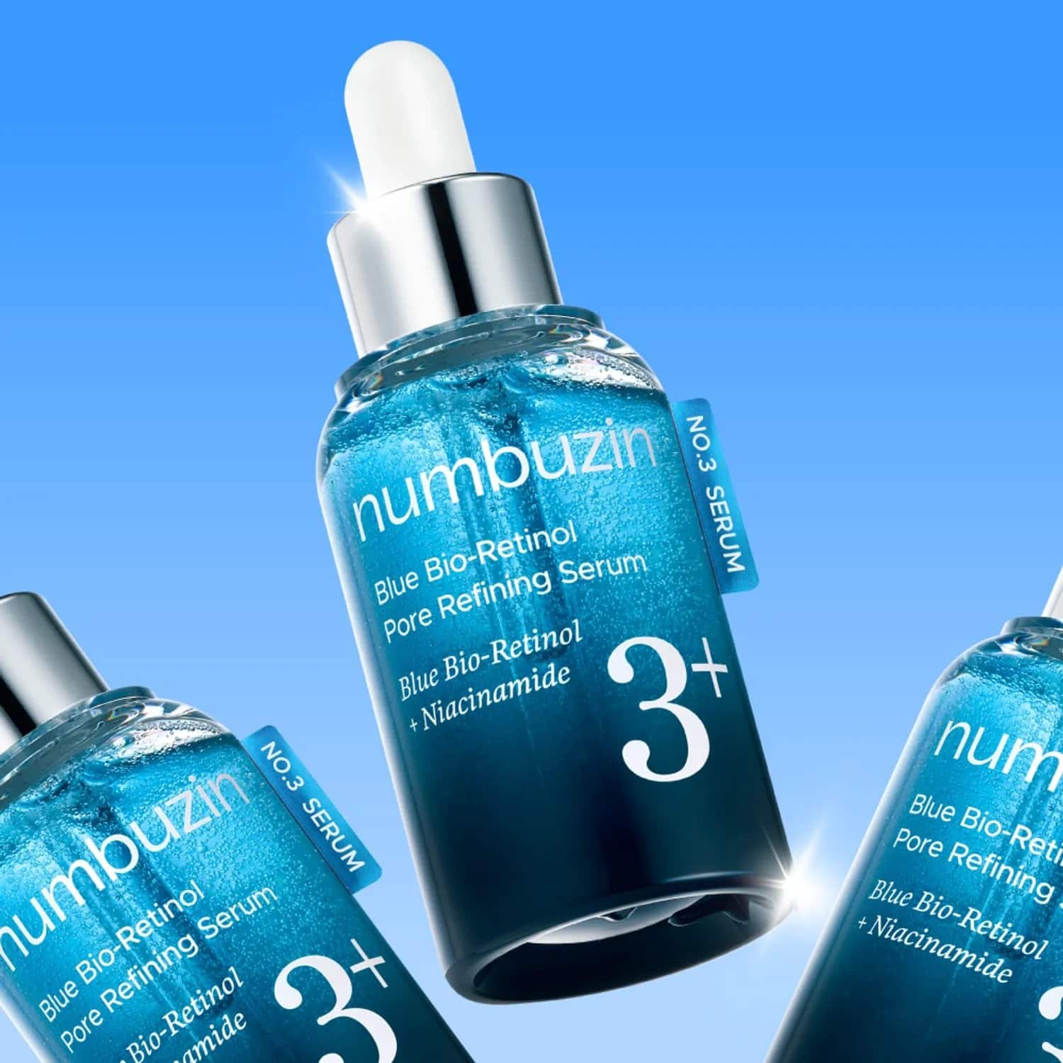 NUMBUZIN No.3 Blue Bio-Retinol Pore Refining Serum 30ml - BelluBeauty