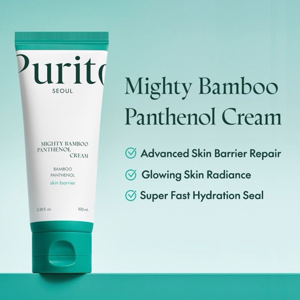 PURITO Seoul Mighty Bamboo Panthenol Cream 100ml