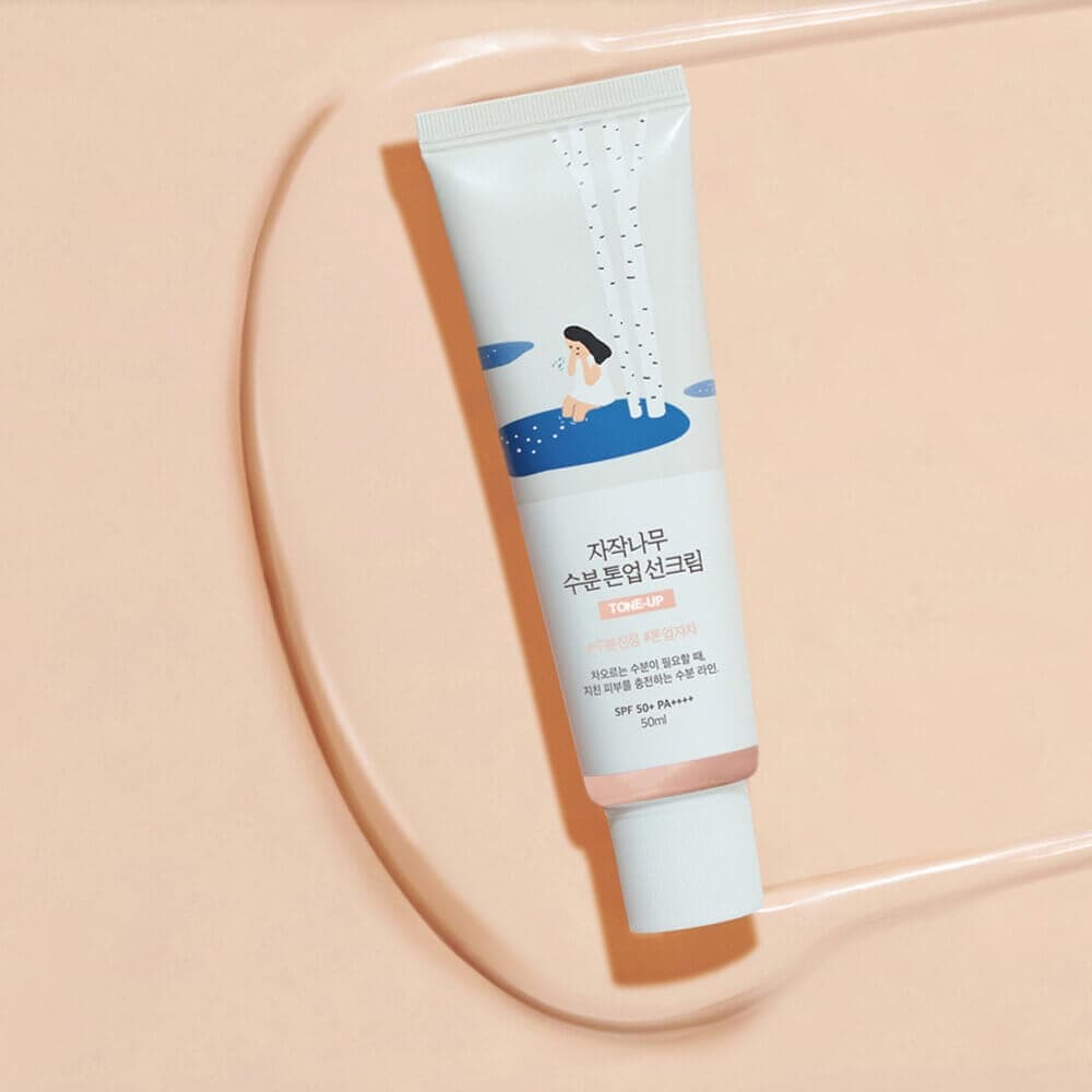 ROUND LAB Birch Juice Moisturizing Tone Up Sunscreen 50ml SPF50+ - BelluBeauty
