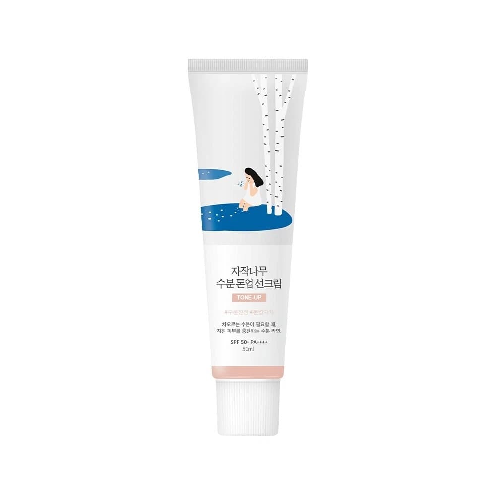ROUND LAB Birch Juice Moisturizing Tone Up Sunscreen 50ml SPF50+ - BelluBeauty