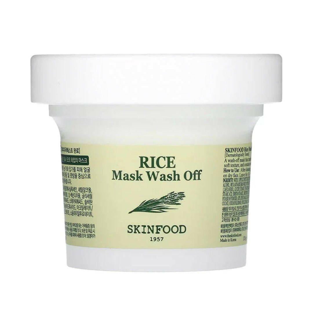 SKINFOOD Rice Mask Wash Off 120g - bellubeauty