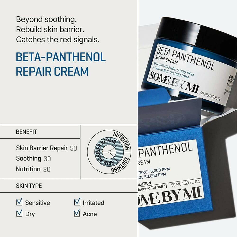 SOME BY MI Beta Panthenol Repair Cream 50ml - bellubeauty