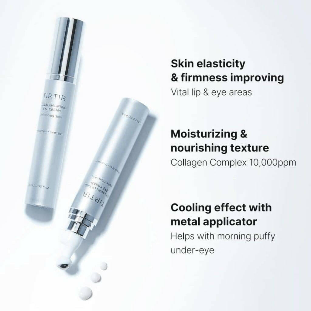 TIRTIR Collagen Lifting Eye Cream 15ml - bellubeauty