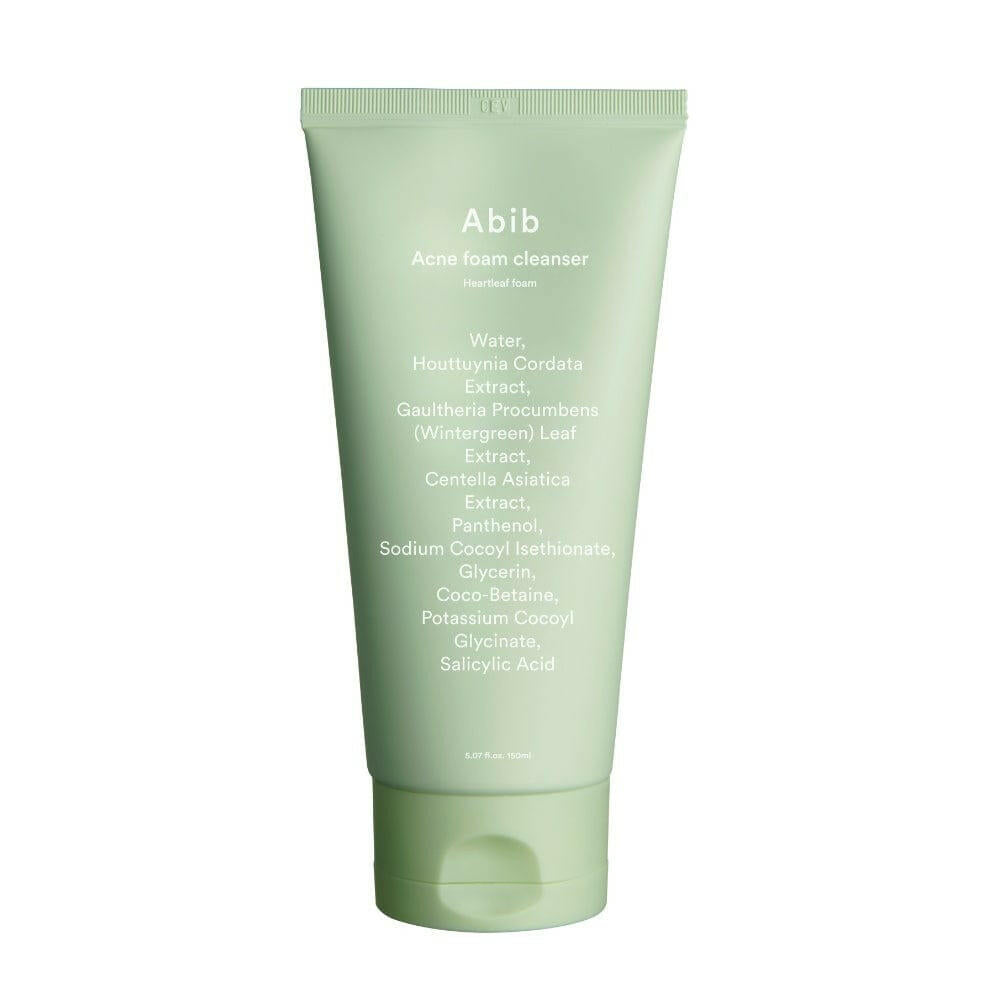 ABIB Acne Foam Cleanser Heartleaf Foam 150ml - bellubeauty