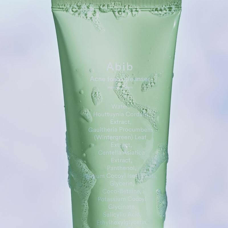 ABIB Acne Foam Cleanser Heartleaf Foam 150ml - bellubeauty