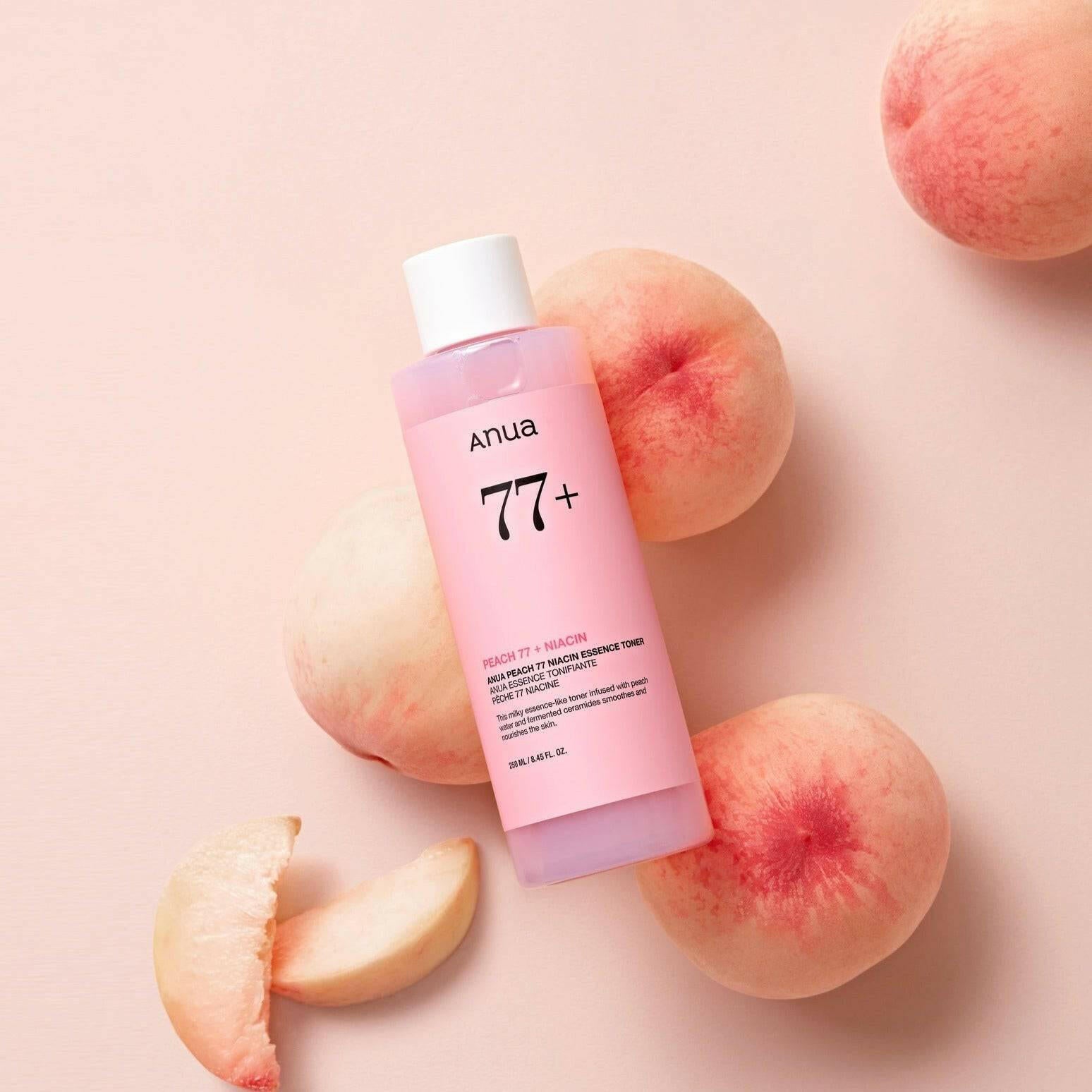 ANUA Peach 77 Niacin Essence Toner 250ml - bellubeauty
