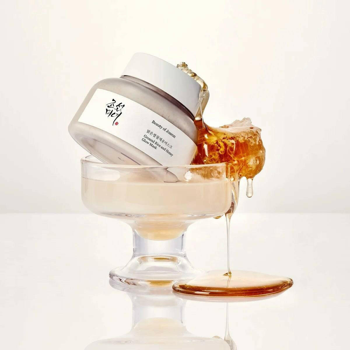 BEAUTY OF JOSEON Ground Rice And Honey Glow Mask 150ml - bellubeauty