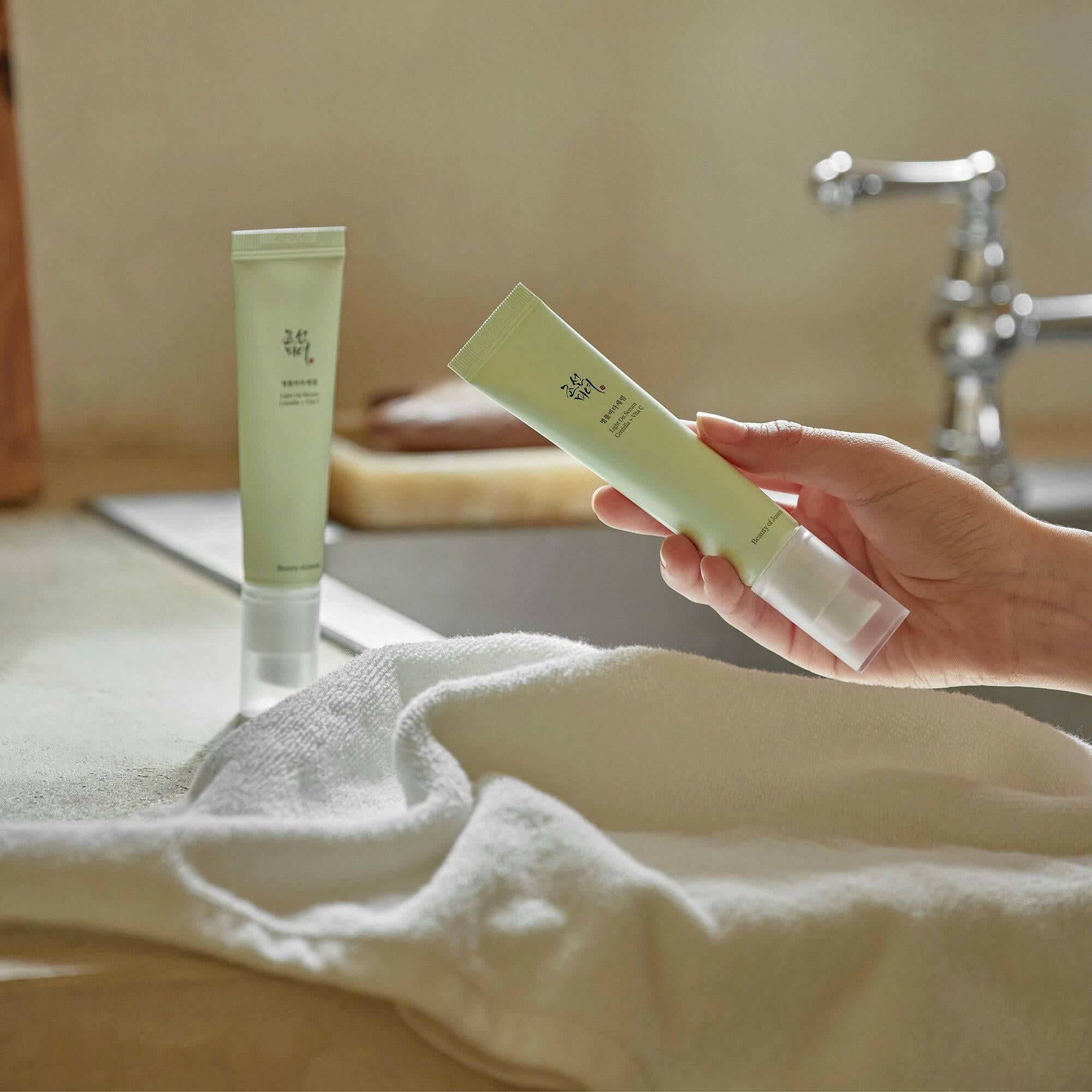 BEAUTY OF JOSEON Light On Serum Centella + Vita C 30ml - bellubeauty