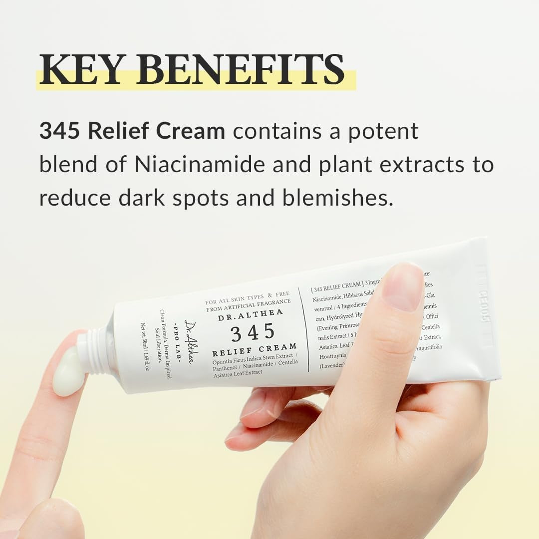 DR. ALTHEA 345 Relief Cream 50ml - BelluBeauty
