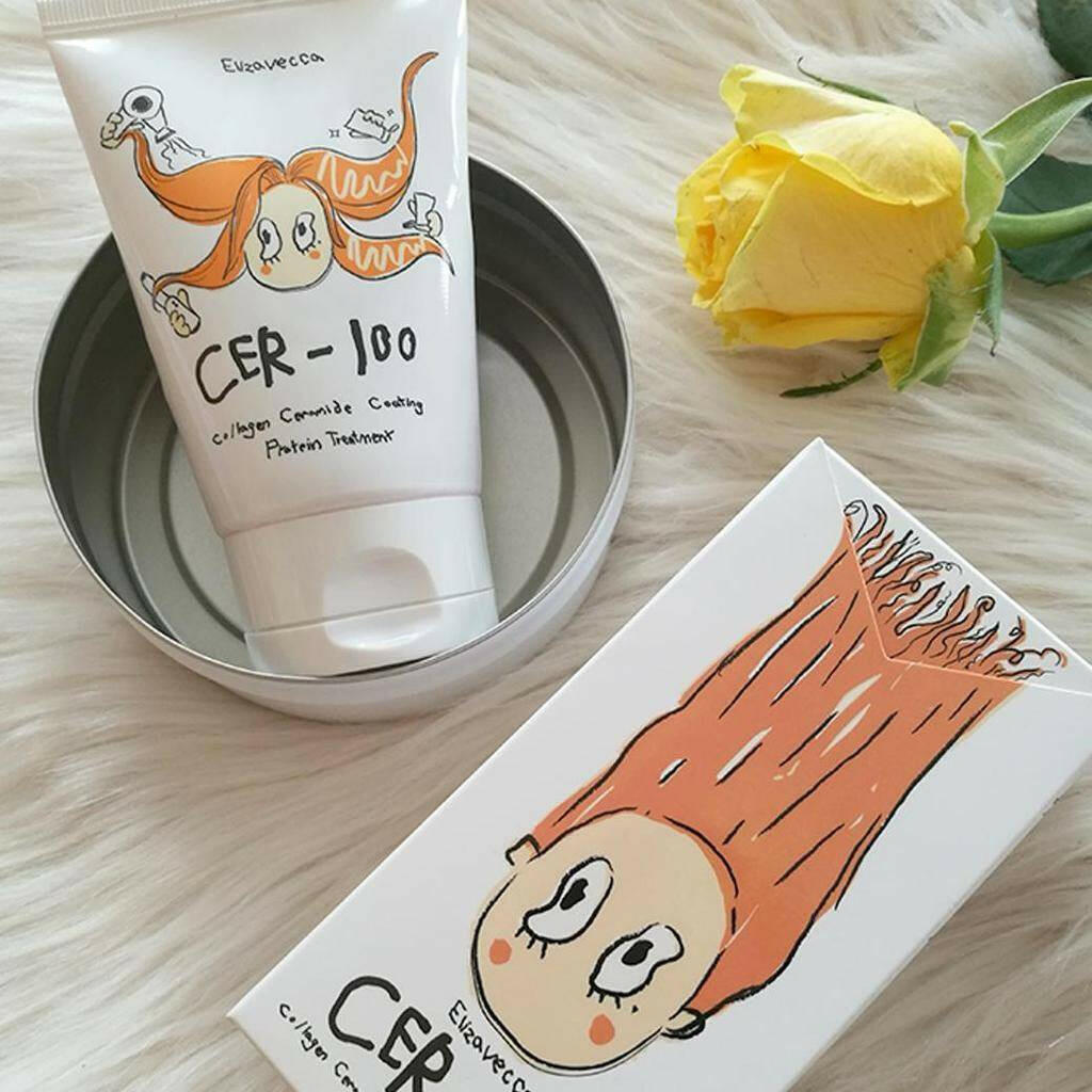 ELIZAVECCA Milky Piggy Collagen Ceramide Coating Protein Treatment 100ml - bellubeauty