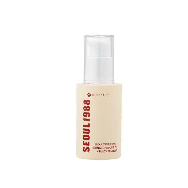 KSECRET Seoul 1988 Serum Retinal Liposome 2% + Black Ginseng 30ml - bellubeauty