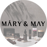 mary&may brand circle icon - bellubeauty
