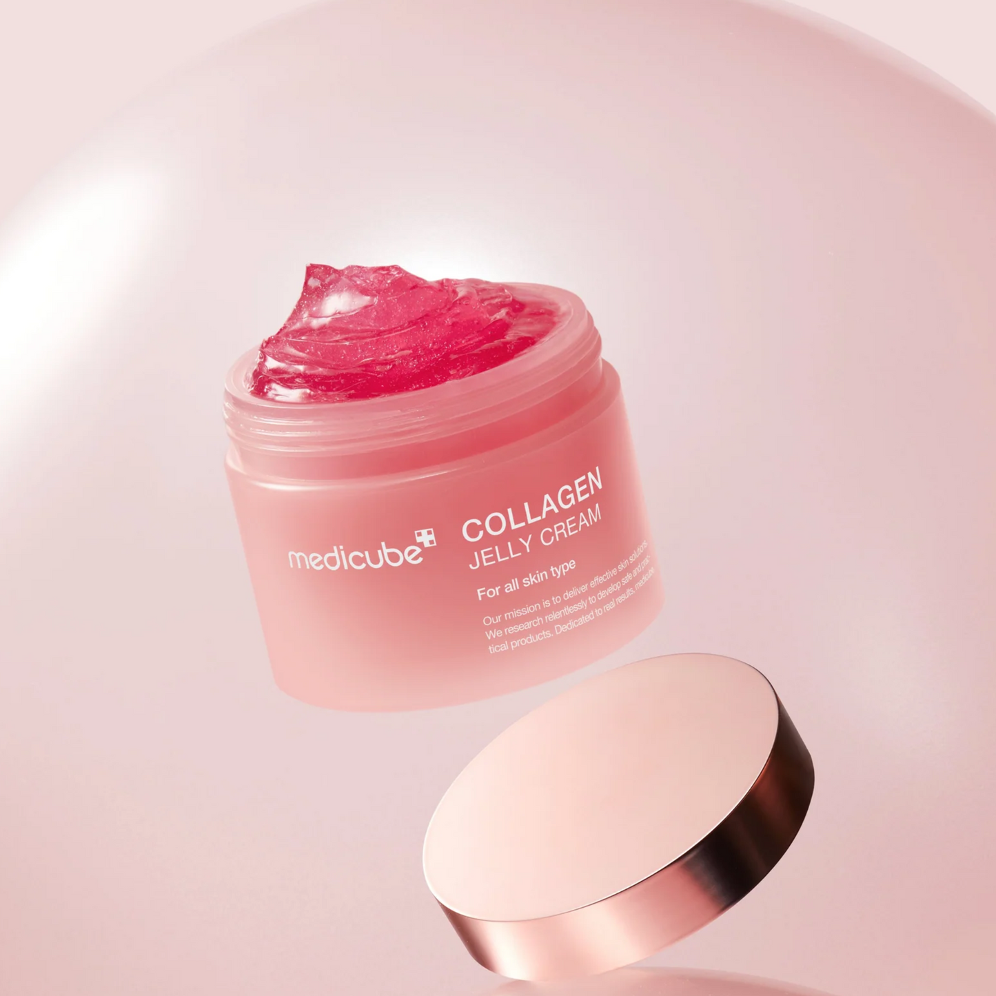 medicube collagen cream - bellubeauty