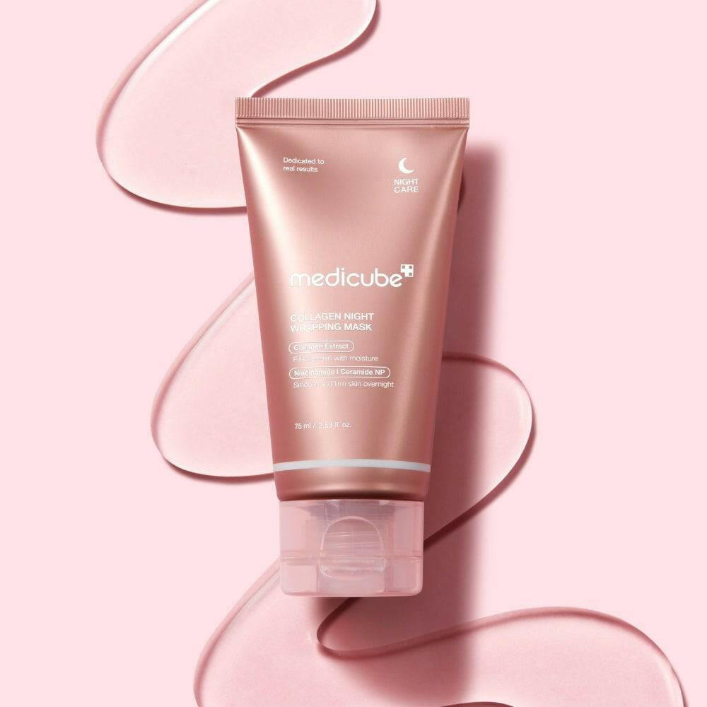 MEDICUBE Collagen Night Wrapping Mask 75ml - bellubeauty