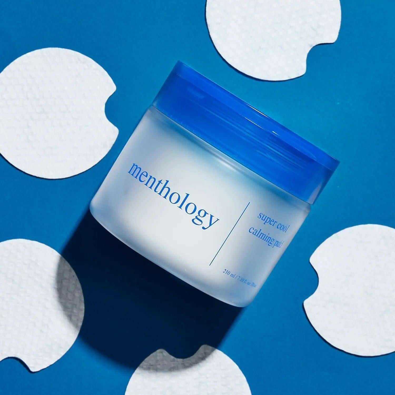 MENTHOLOGY Super Cool Calming Pad 70pcs - bellubeauty