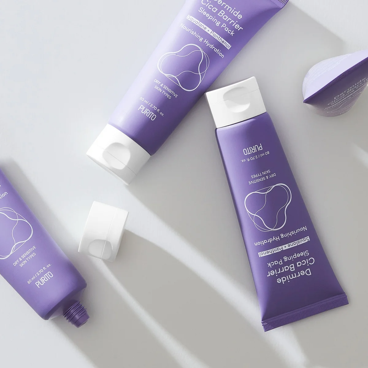 purito dermide barrier sleeping cream - bellubeauty