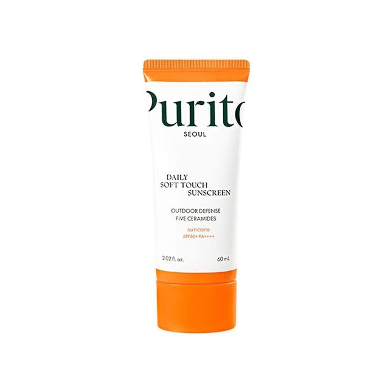 PURITO Seoul Daily Soft Touch Sunscreen 60ml SPF50+ PA++++ - bellubeauty