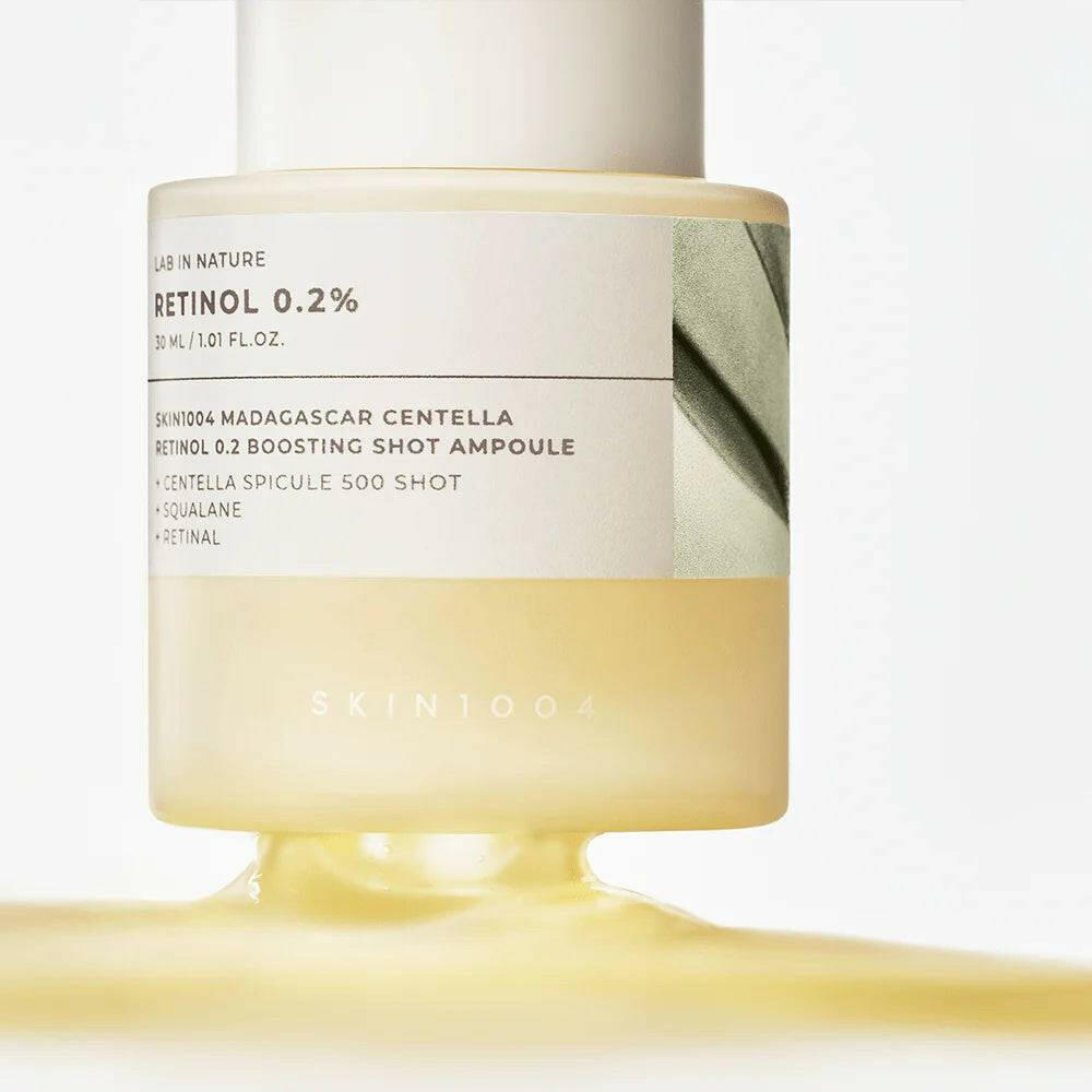 SKIN1004 Madagascar Centella Retinol 0.2 Boosting Shot Ampoule 30ml - bellubeauty