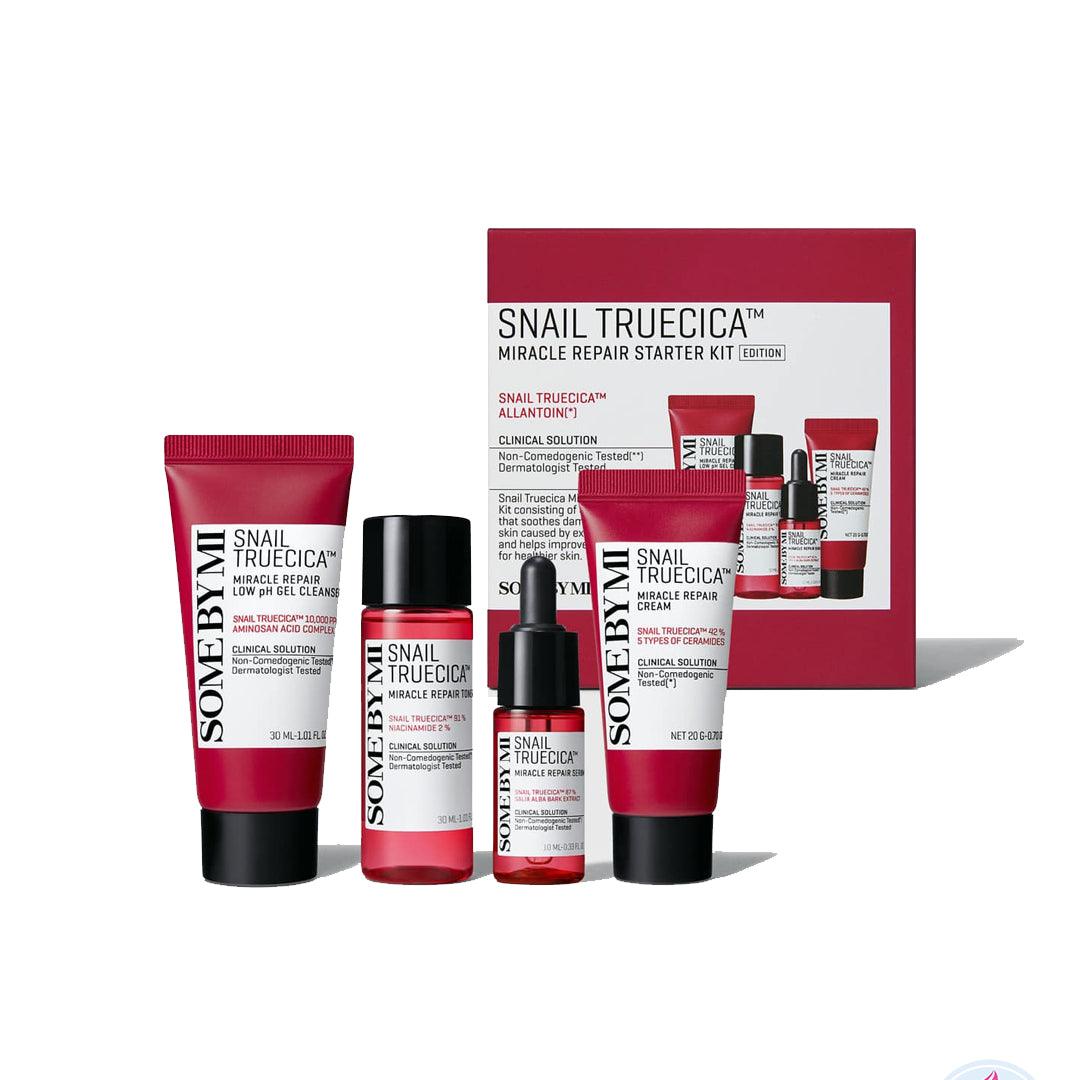 SOME BY MI Snail Truecica Miracle Repair Starter Kit 4pcs - bellubeauty