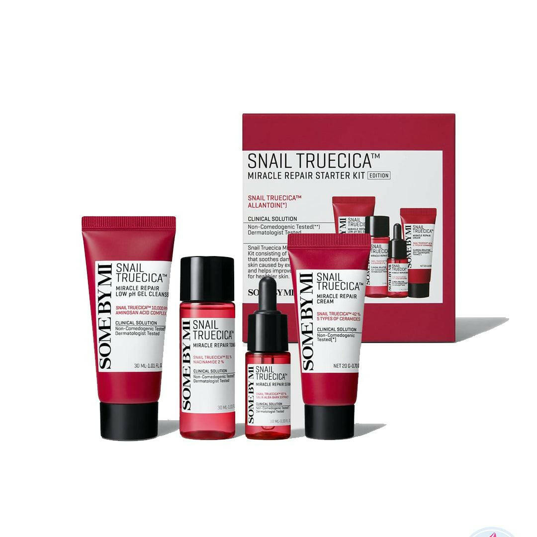 SOME BY MI Snail Truecica Miracle Repair Starter Kit 4pcs - bellubeauty
