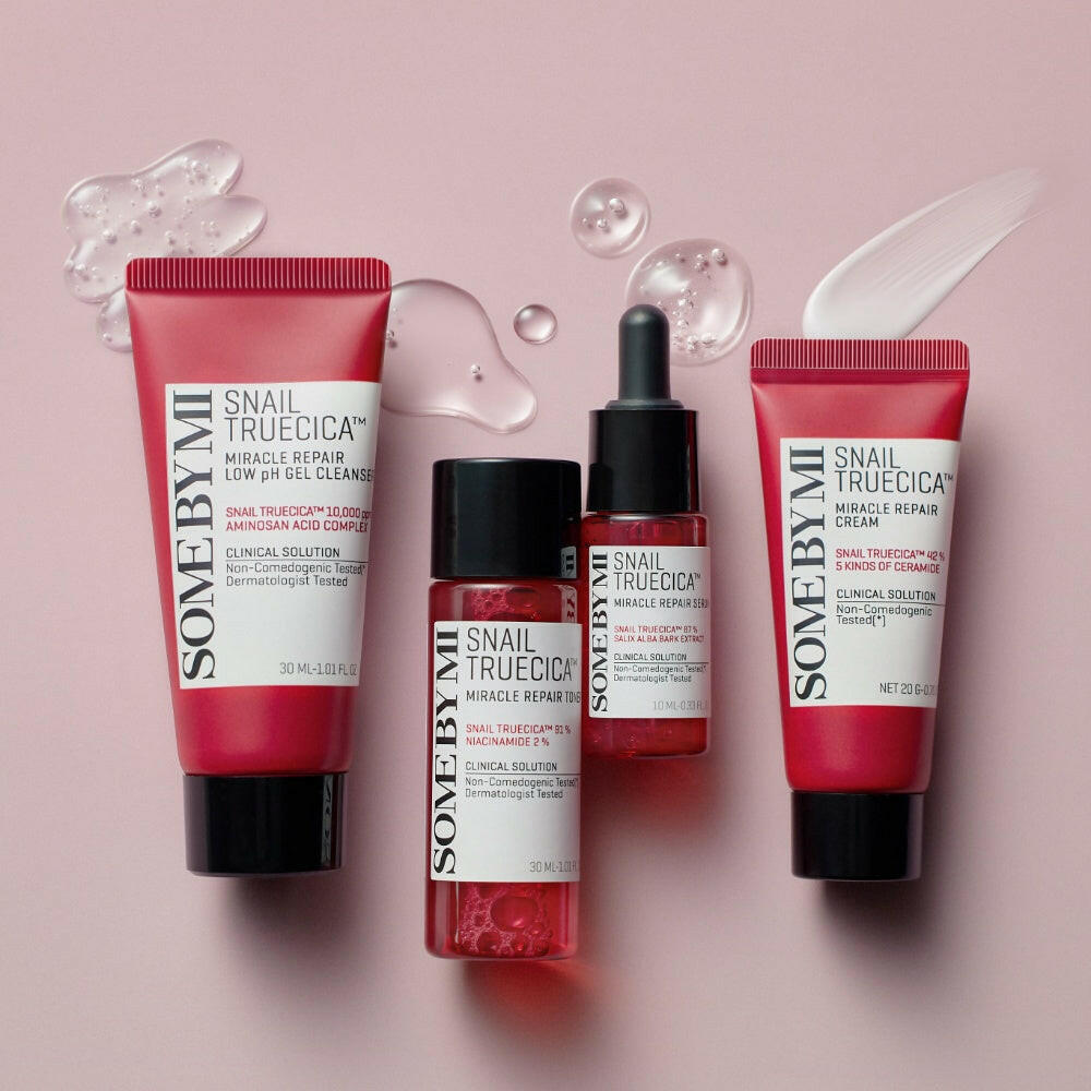 SOME BY MI Snail Truecica Miracle Repair Starter Kit 4pcs - bellubeauty