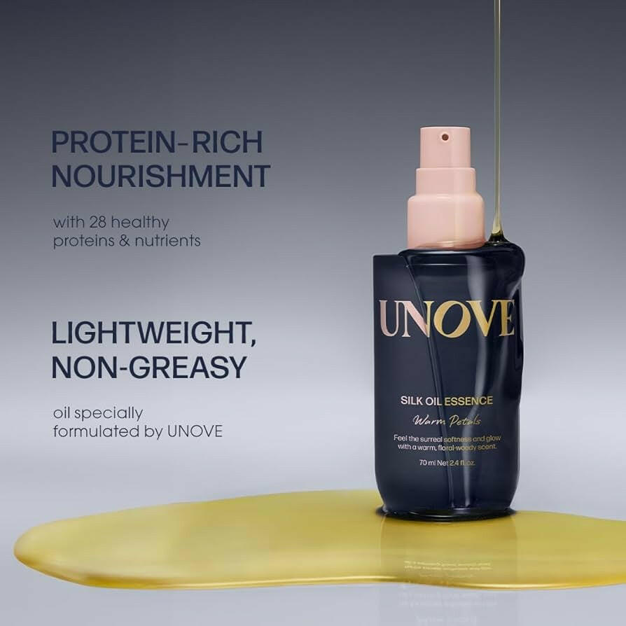 DR.FORHAIR UNOVE Silk Oil Essence Warm Petals 70ml - bellubeauty