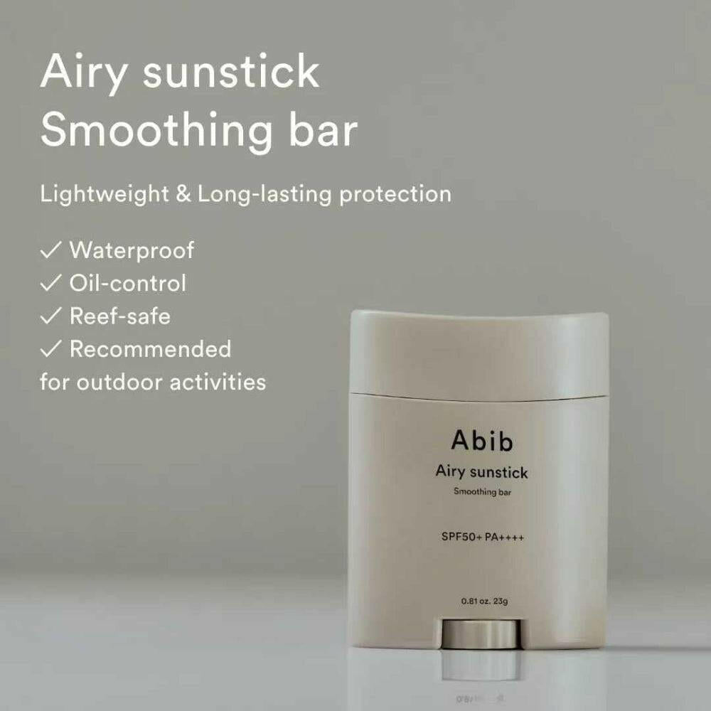 ABIB Airy Sunstick Smoothing Bar 23g SPF50+ - bellubeauty