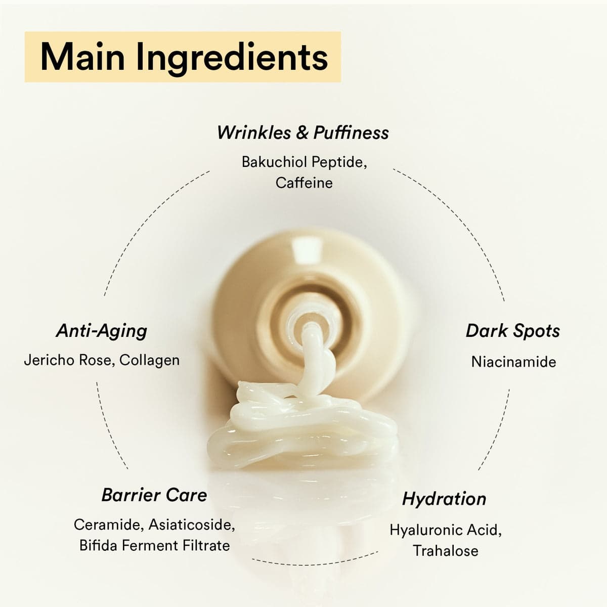 ABIB Collagen Eye Cream Jericho Rose Tube 30ml - bellubeauty