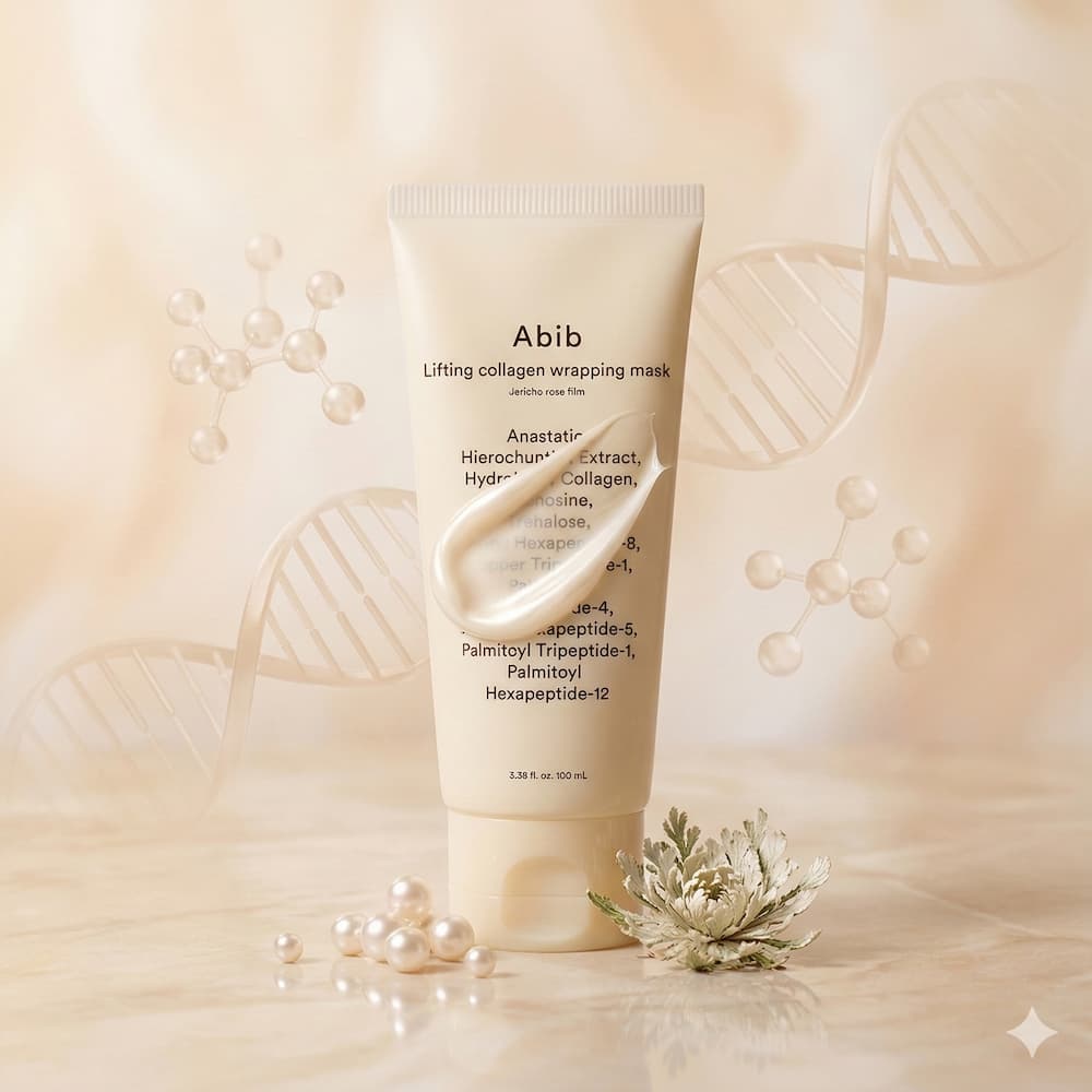 ABIB Lifting Collagen Wrapping Mask Jericho Rose Film 100ml - BelluBeauty