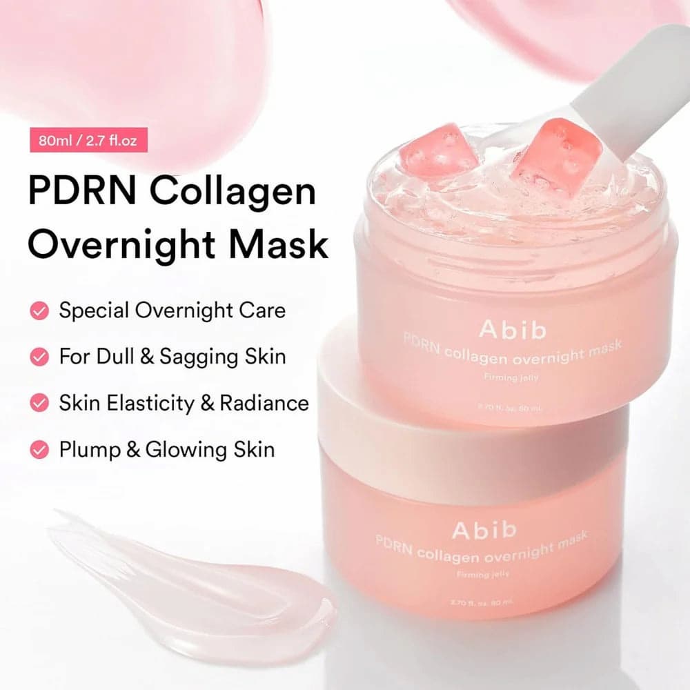 ABIB PDRN Collagen Overnight Mask Firming Jelly 80ml - bellubeauty