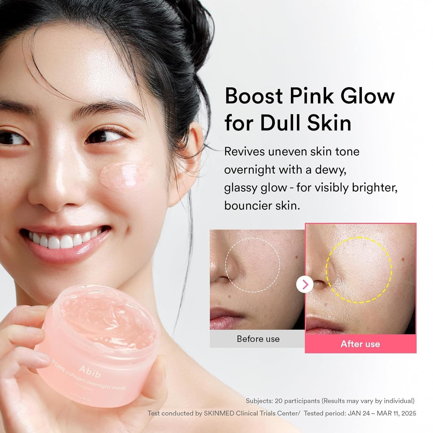 ABIB PDRN Collagen Overnight Mask Firming Jelly 80ml - bellubeauty