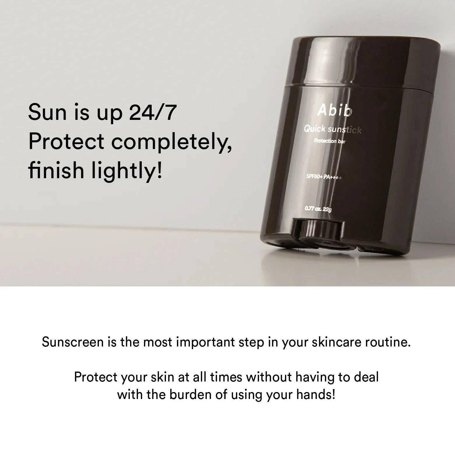 ABIB Quick Sunstick Protection Bar SPF50+ 22g - bellubeauty
