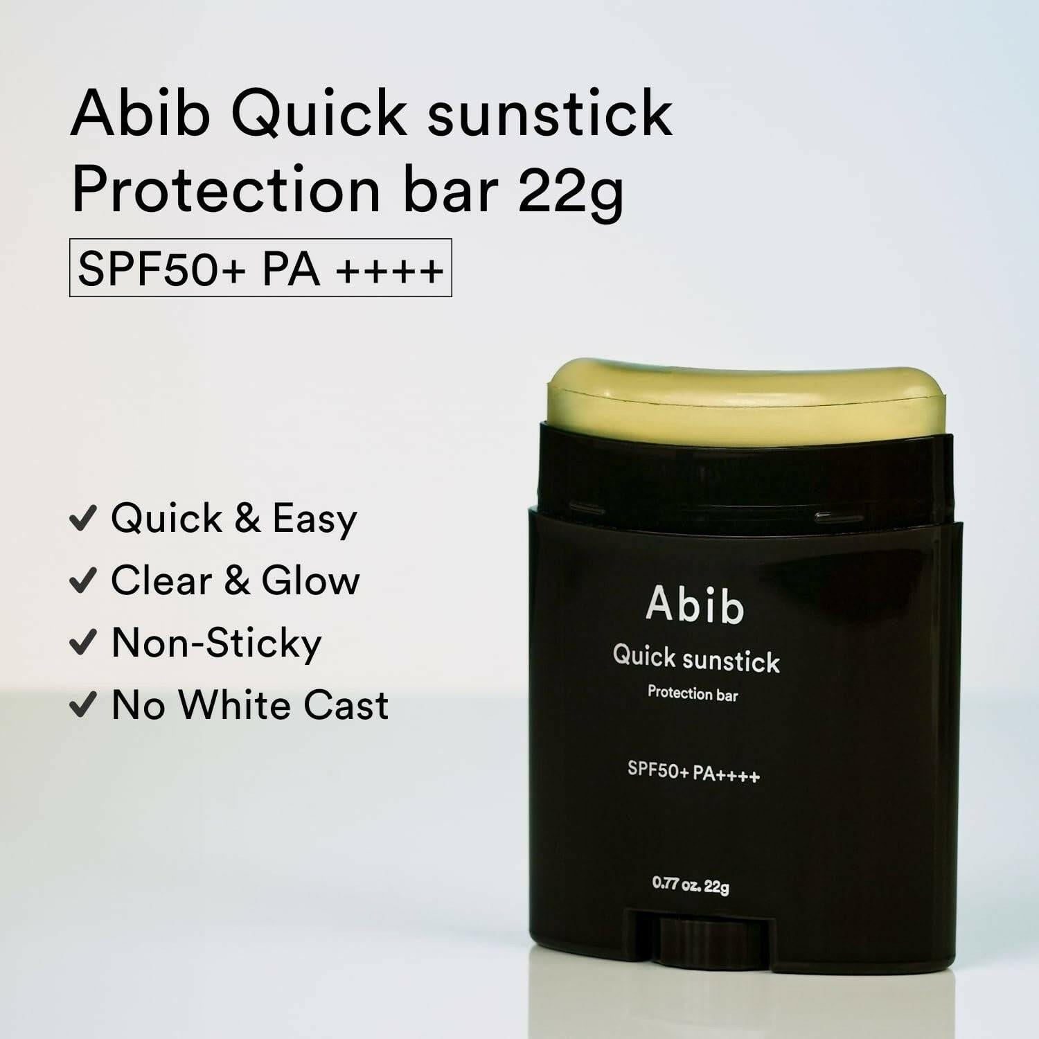 ABIB Quick Sunstick Protection Bar SPF50+ 22g - bellubeauty