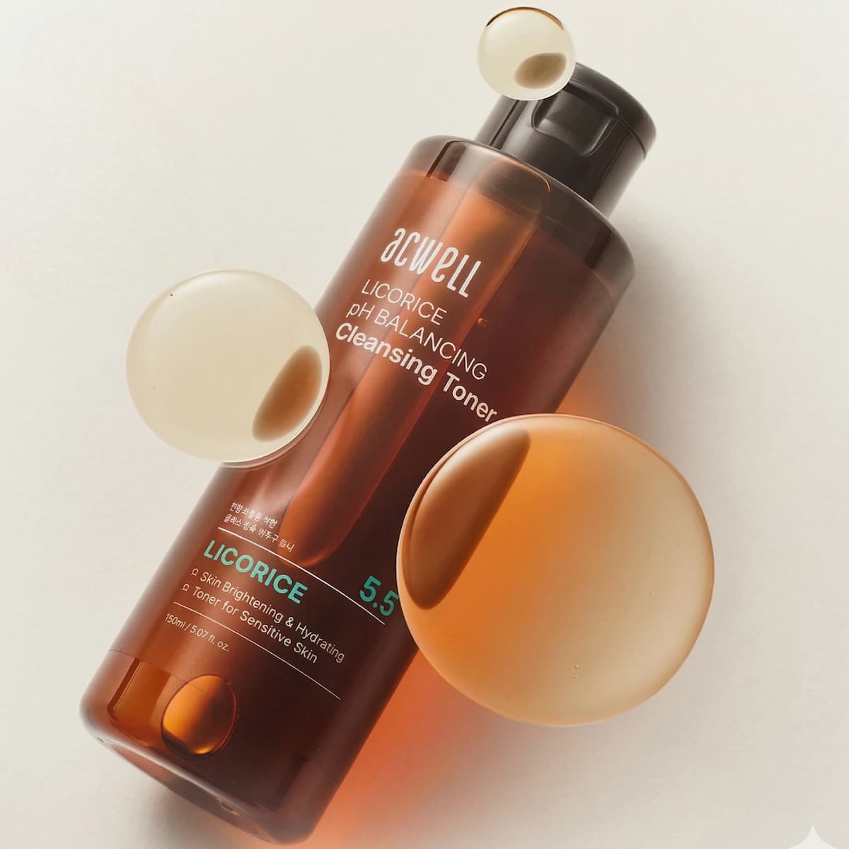 ACWELL Licorice pH Balancing Cleansing Toner 150ml - BelluBeauty