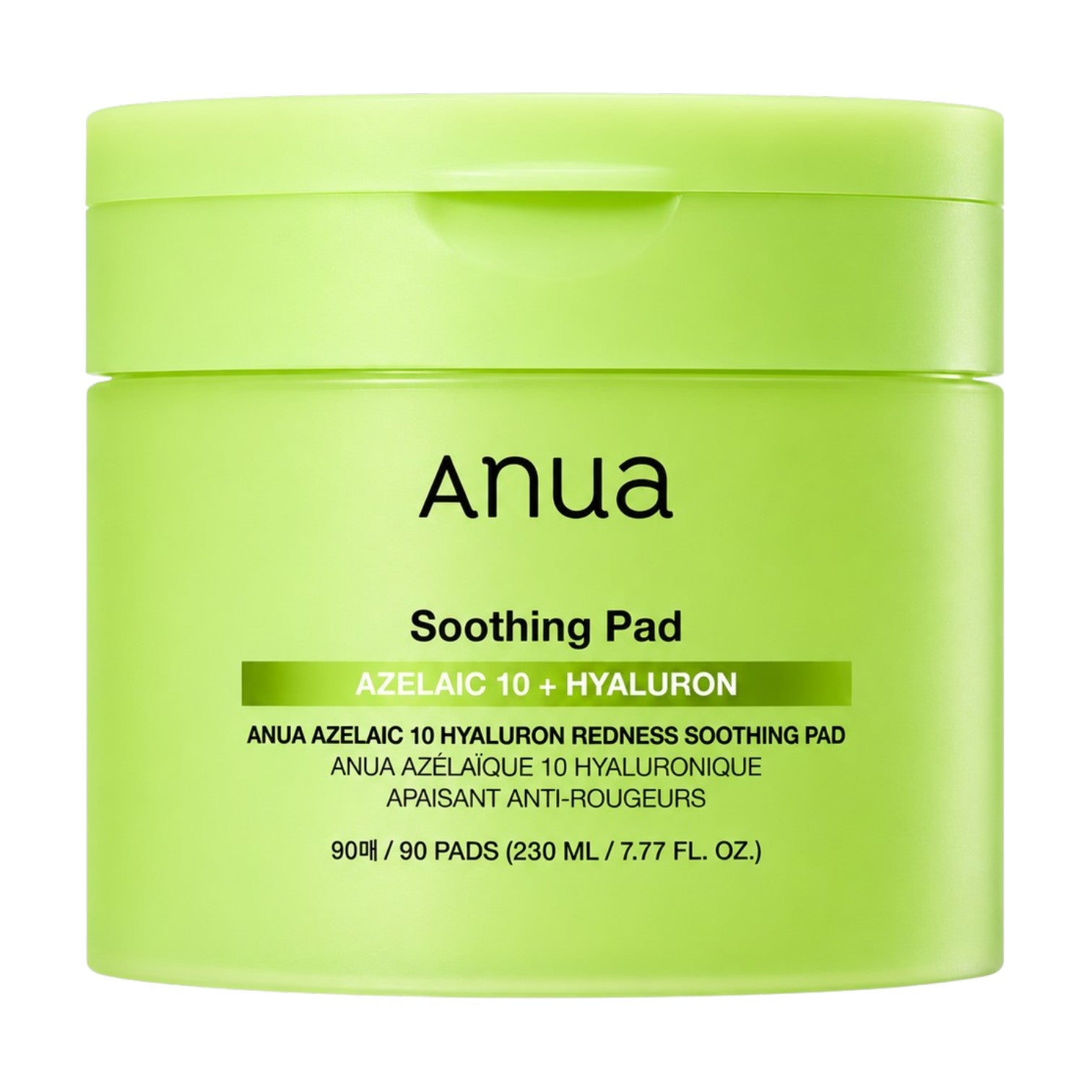 ANUA Azelaic 10 Hyaluron Redness Soothing Pad 90pcs - BelluBeauty
