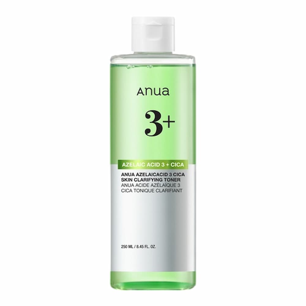 ANUA Azelaic Acid 3 Cica Skin Clarifying Toner 250ml - BelluBeauty