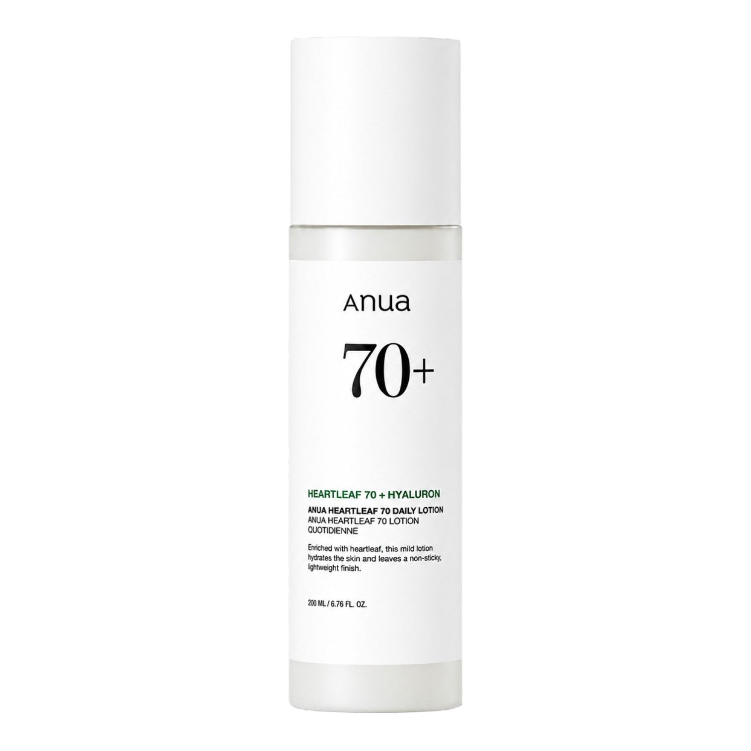 ANUA Heartleaf 70% Daily Lotion 200ml - BelluBeauty