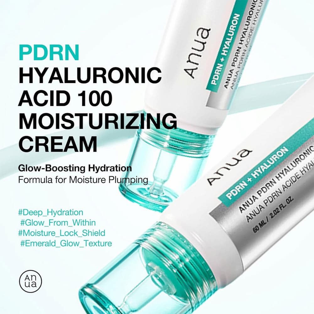 ANUA PDRN Hyaluronic Acid 100 Moisturizing Cream 60ml - bellubeauty